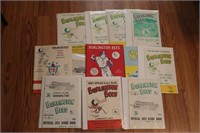 1960s & 70s Burlington Bees Souvenir Score Books