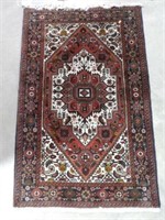 Semi antique wool pile Sarouk style scatter