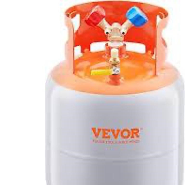 VEVOR Refrigerant Recovery Tank, 30 LBS Capacity,