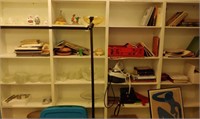 Contents of Shelf Unit (Shelf Not included) -