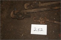 OLD PIPE WRENCHES