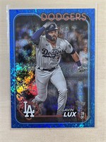 Gavin Lux 2024 Topps Blue Foilboard 329/999