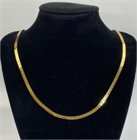 Vintage Trifari Goldtone necklace