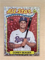 Corey Seager 2024 Topps 1989 Foilboard Insert
