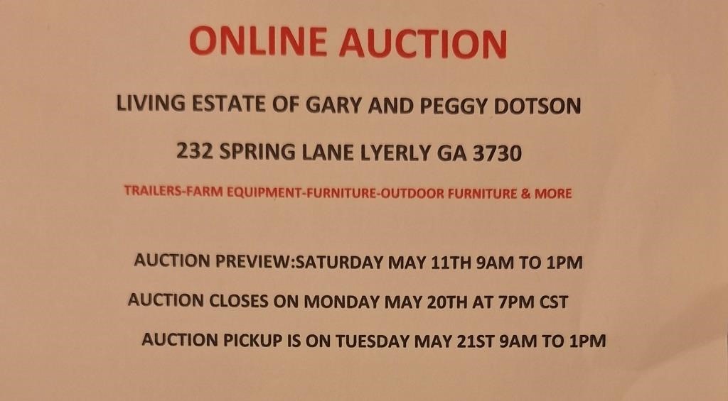 Living Estate of Gary & Peggy Dotson