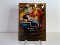 Pokemon Card Rare Gold Charizard & Blastoise Gx