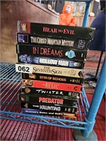 Vintage VHS Tape Lot Horror Films