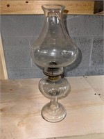 Antique Glass oil lamp