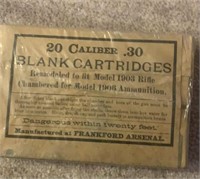 20Rounds .30 Caliber Blank Cartidges