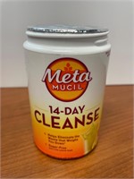 Meta Mucil 14 Day Cleanse Exp 8/24 No Lid