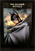 Framed Val Kilmer Batman Forever Movie Poster