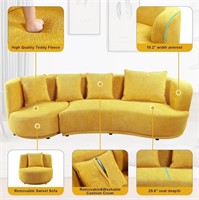 NEW *Plococo 110" Sofa Couch INCOMPLETE*