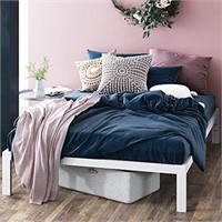 ZINUS Mia Metal Platform Bed Frame / Wood Slat