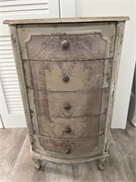 Distressed Painted Chest of Drawers