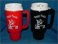 (2) Happy Trails Roy Rogers Plastic Coffee T