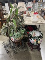 Plant stands, Xl planter on stand , artificial