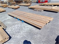 (34) Pcs Of Cedar Lumber