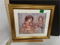 Edna Hibble Signed Framed and Matted print Of