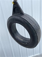 Plastic tire swing