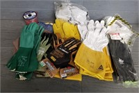 Assorted Welding Gloves & Work Gloves