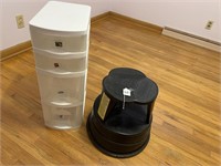 Step Stool and Storage Unit