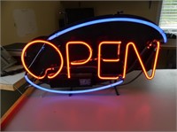 LIGHTED "OPEN" SIGN