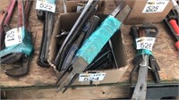Miscellaneous Box of Files, Chisels, and Punch’s