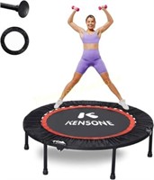 KENSONE 40 Mini Trampoline Rebounder Black