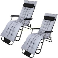 2 Pcs Grey Cushions  No Headrest
