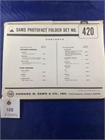 Vintage Sams Photofact Folder No 420
