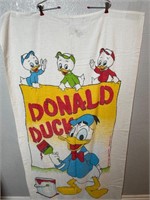 Vintage Donald Duck And Nephews Beach Towel