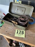 Small toolbox with contents