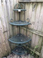 Wrought Iron Corner Shelf