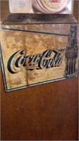 Coca-cola metal picture