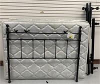 Full size bed including frame , figural