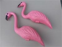 F1) Pink Flamingos, Blow Mold, No Legs