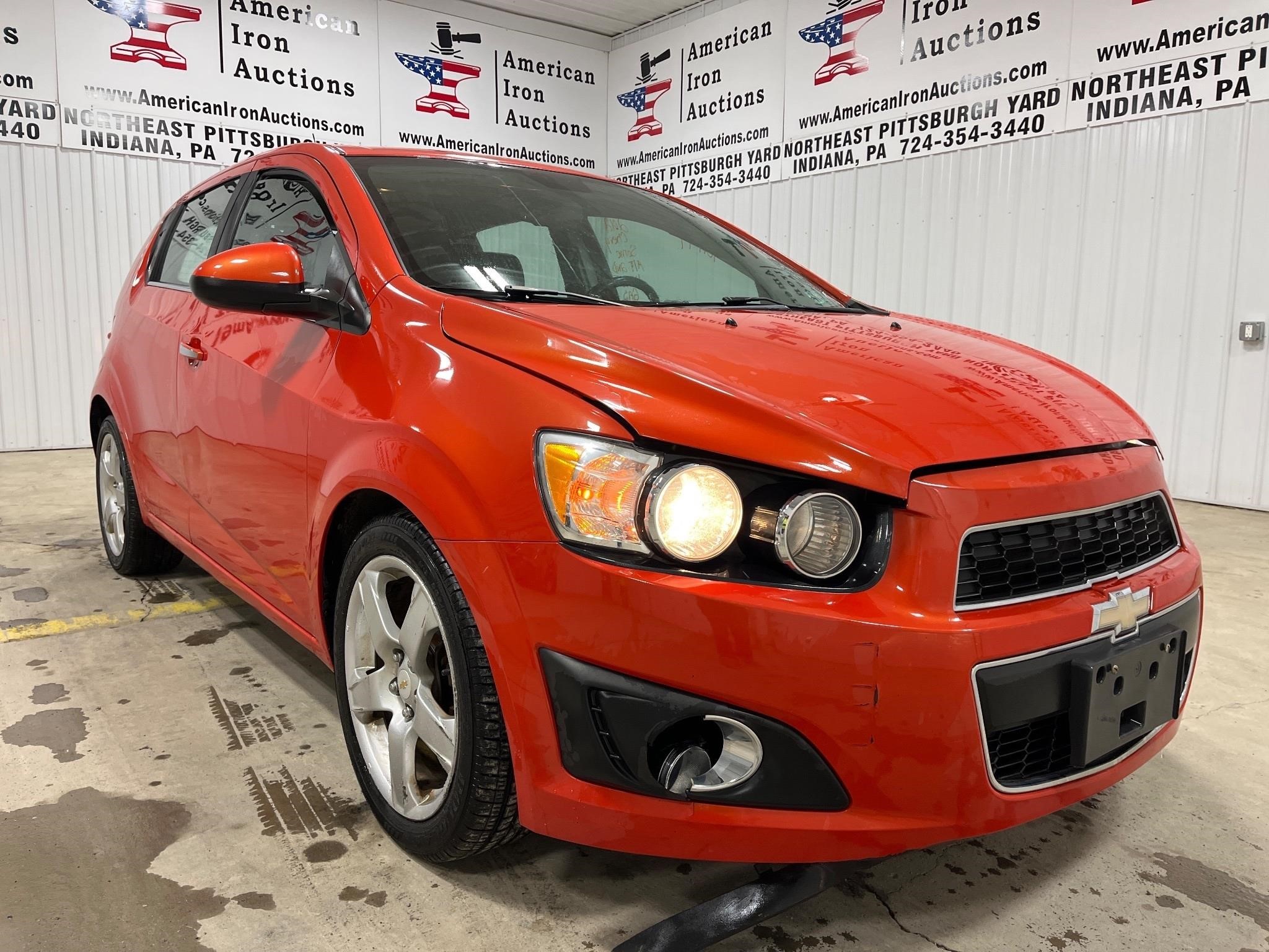 2012 Chevrolet Sonic LTZ Sedan -Titled -NO RESERVE