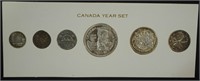Canada 1958 Prooflike Coin Set