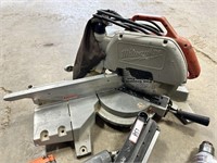 Milwaukee Chopsaw , Drill & Paslode Nailer - Works
