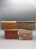 Sunshine Nabisco cracker boxes