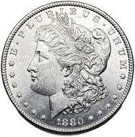 1880-O Morgan Silver Dollar