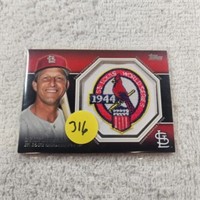 2013 Topps Commerative Patch Stan Musial