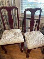 Two chairs does need cleaning