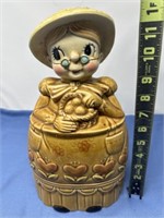 Vintage Japan Grandma Cookie Jar
