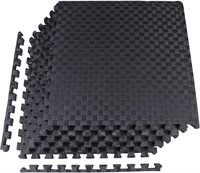 BalanceFrom Puzzle Exercise Mat with EVA Foam Inte
