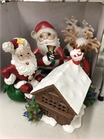 Lot of Christmas Figurines