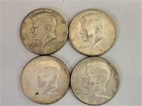 1966 67 68 69 40% Silver Kennedy HalfDollars