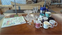 CUTTING BOARDS- COFFEE CUPS- GLASSWARE
