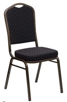 Retails $376 Lot of 4 Chairs Crown Back Stacking
