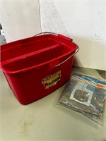 Mop bucket and AC cover
